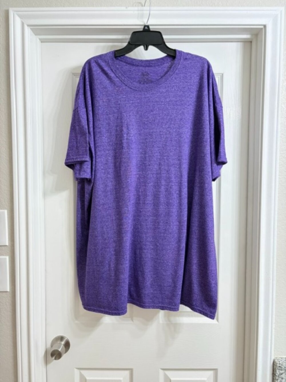 Fruit of the Loom Women's Purple Heather T-Shirt, Size 3X
